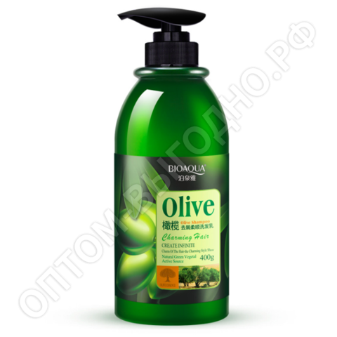 Шампунь для волос с маслом оливы Bioaqua