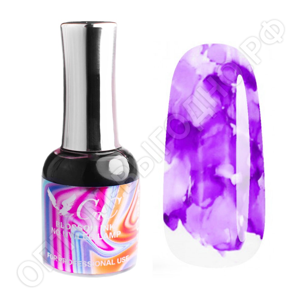 Акварельные капли для дизайна ногтей "Blossom INK" №30