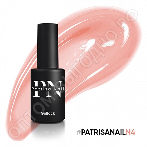 Patrisa Nail двухфазный гель-лак серия Dream Pink №N4, 8мл.