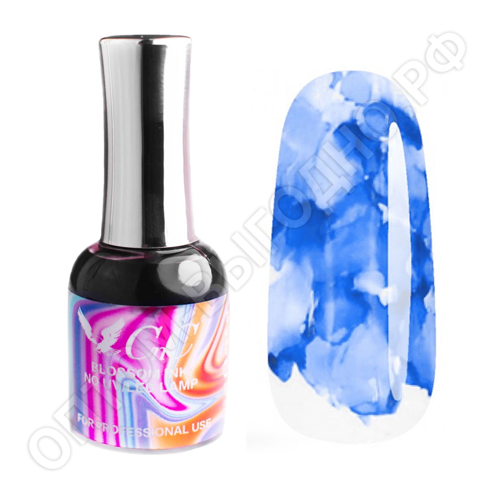 Акварельные капли для дизайна ногтей "Blossom INK" №24
