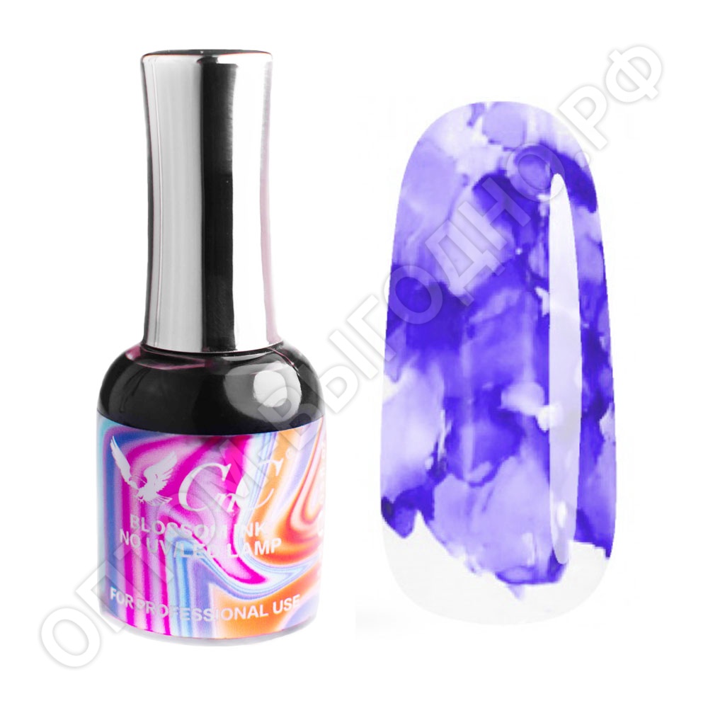 Акварельные капли для дизайна ногтей "Blossom INK" №35