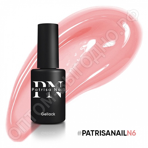 Patrisa Nail двухфазный гель-лак серия Dream Pink №N6, 8мл.
